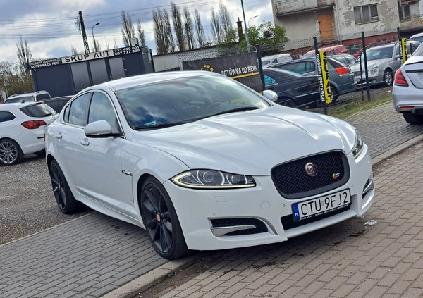 Jaguar XF cena 69900 przebieg: 212000, rok produkcji 2015 z Bydgoszcz małe 137